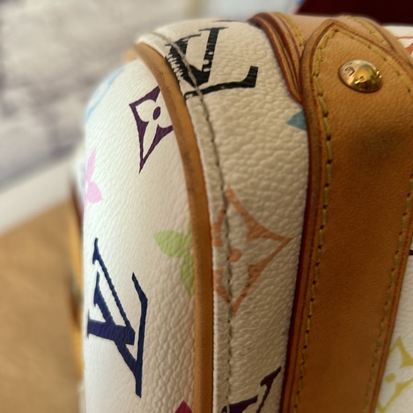 Louis Vuitton Multicolor Blanco Monogram Priscilla Bag - Picture 6 of 8